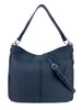 Mel&Co Embossed Nylon Single Handle Bag - Navy