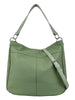 Mel&Co Embossed Nylon Single Handle Bag - Sea Green