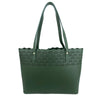 Mel&Co Laser Cut Detail Tote Bag-Khaki