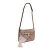 MAC ALYSTER Tri-Colour Spliced Trotter Bag - Multi Beige