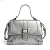 Mac Alyster Attraction Metallic Half-Flap Bag - Argent