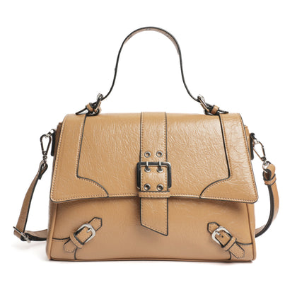 Mac Alyster Attraction Metallic Half-Flap Bag - Sable