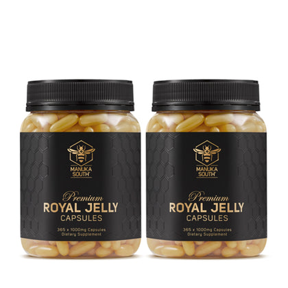 Manuka South Royal Jelly 1000mg 365s Cap (Set of 2)