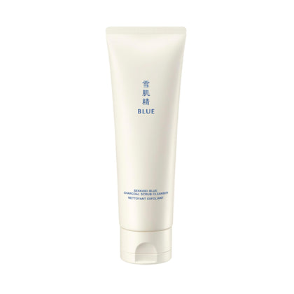 KOSE SEKKISEI BLUE Charcoal Scrub Cleanser 125g