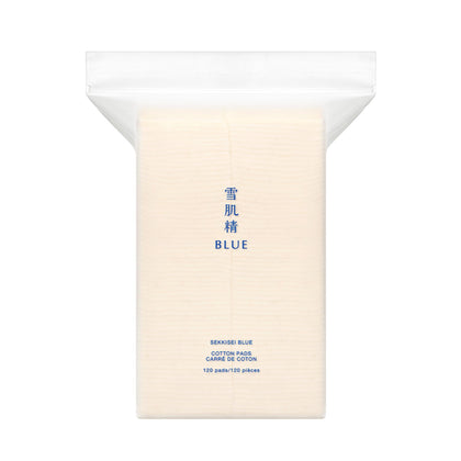 KOSE SEKKISEI BLUE Cotton Pads 120pcs