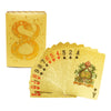 [The Singapore Mint] 2025 Lunar Majestic Golden Snake Gold Foil Playing Cards (R919)