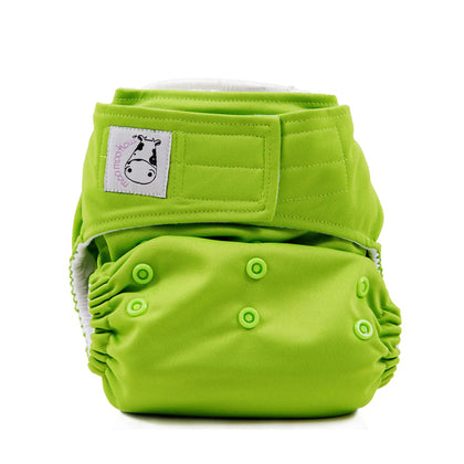 [ONLINE EXCLUSIVE] Moo Moo Kow™ Stay-Dry Cloth Diaper - Mint Green