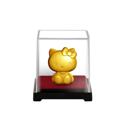 [The Singapore Mint] Sanrio Classic Hello Kitty 24K Gold Foil 3D Figurine
