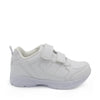 NECKERMANN Velcro Strap School Shoes - White