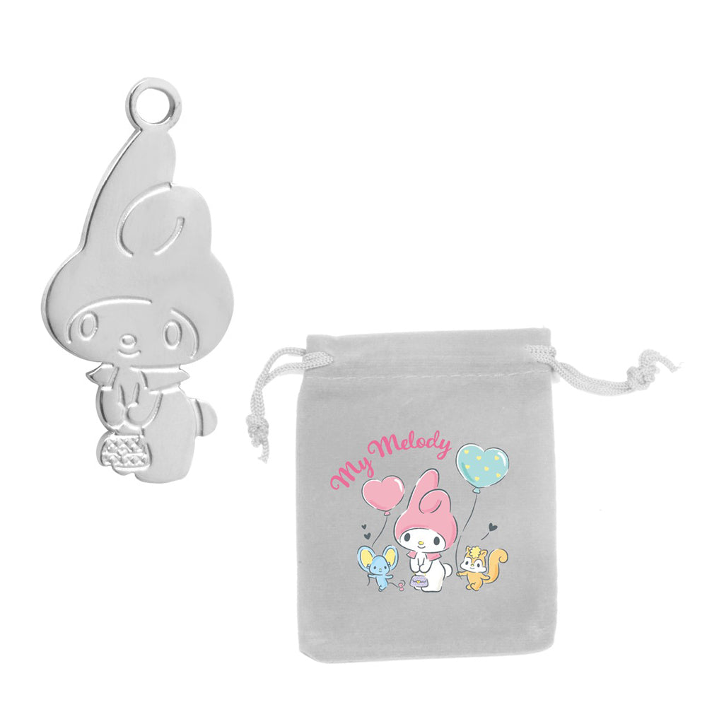 [The Singapore Mint] Sanrio Purse / Cardholder with Silver Plated Charm - Hello Kitty / My Melody / Little Twin Stars