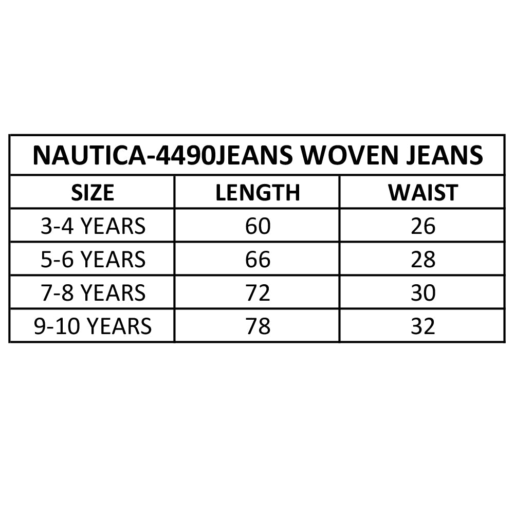 Nautica Boys' Woven Jeans - Khaki (NAUTICA-4490JEANS)