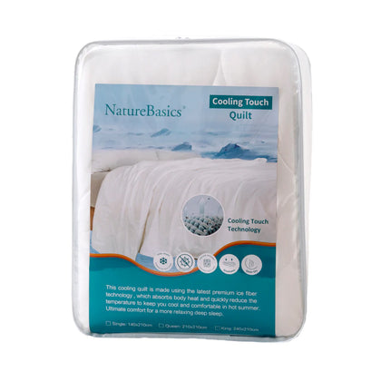 NATURE BASICS Cooling Touch Quilt