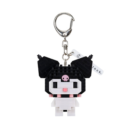 Nanoblock Sanrio Kuromi Keychain