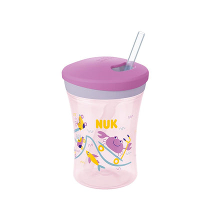 NUK Evolution Action Cup 230ml - Purple