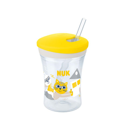 NUK Evolution Action Cup 230ml - Yellow