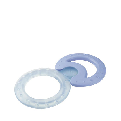 NUK Cooling Teether Ring Set - Blue