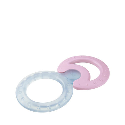 NUK Cooling Teether Ring Set - Pink