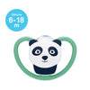 NUK Space Silicone Soother Pacifier 1pc-box - 6-18 Months - Panda