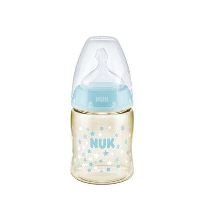 NUK Premium Choice PPSU Temperature Control Bottle with Silicone Teat 150ml - Stars