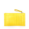 SANCHŌ Genuine Crocodile Leather Coin and Card Holder - Yellow