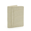 SANCHŌ Genuine Crocodile Leather Card Holder - Cream
