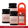 Nature's Nutrition Raw Honey 500g with Christmas Gift Box - Bundle of 3