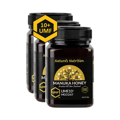 Nature's Nutrition Manuka UMF10+ 500g - Bundle of 3