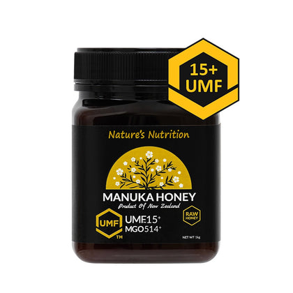 Nature's Nutrition Manuka Honey UMF15+ 1kg