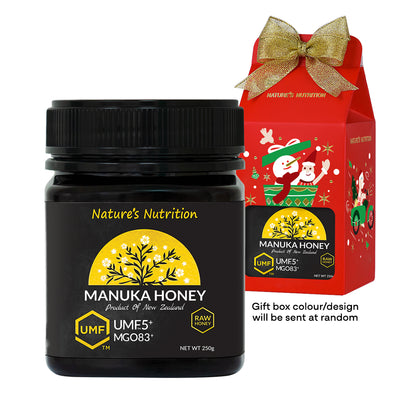 Nature's Nutrition Manuka Honey UMF 5+ 250g + FREE Gift Box
