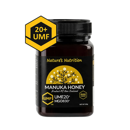 Nature's Nutrition Manuka Honey UMF 20+ 500g
