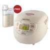 ZOJIRUSHI 1.8L Micom Fuzzy Logic Rice Cooker & Warmer + FREE 2kg Rice Stocker