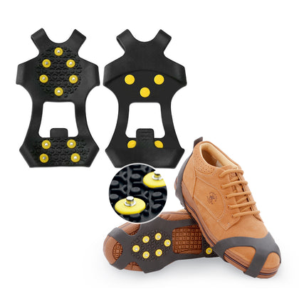 Travel Essentials Snow Step & Ice Cleats Anti - Slip Overshoes