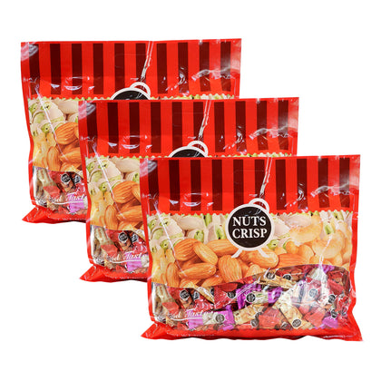 [Bundle of 3] Nuts Crisp with Assorted Crunchy Nuts - 500g