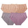 Shockwave Soft Organic Cotton Briefs 4-pc Pack (Midi/Maxi)