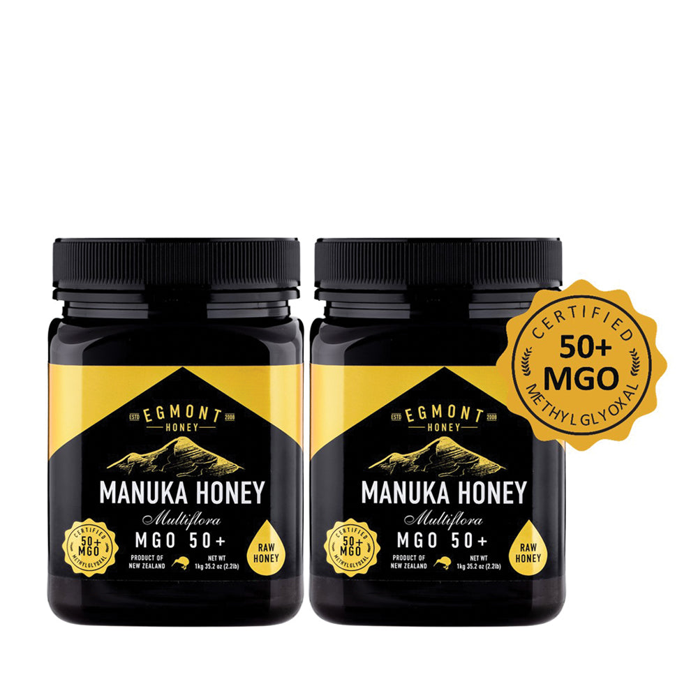 Egmont Manuka Honey MGO 50+ 1kg (Bundle of 2)