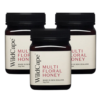 WildCape Multifloral Honey 1kg - Bundle of 3