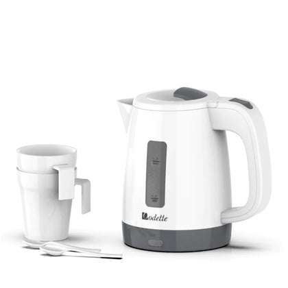 Odette 0.5L Travel Kettle (Include Cups & Spoons)