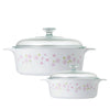 CORNINGWARE 4pc Covered Casserole Set - Sakura
