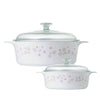 Corelle 4pc Casserole Set - Sakura