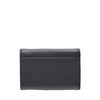 Carlo Rino Short Tri-fold Leather Wallet - Grey