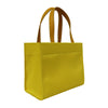 Bonia Leather Trimmed Nylon Bag - Yellow
