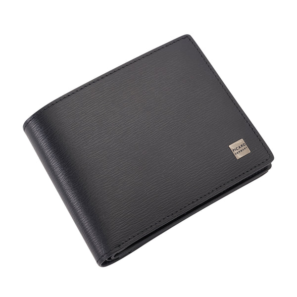 PICARD 3-Fold with Coin Leather Wallet - Black – OG Singapore