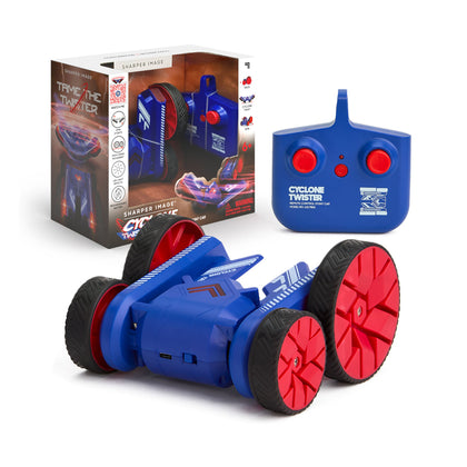 SHARPER IMAGE Cyclon Twister Remote Control Stunt Car