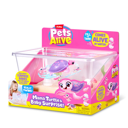 ZURU Pets Alive-Mama Turtle Playset