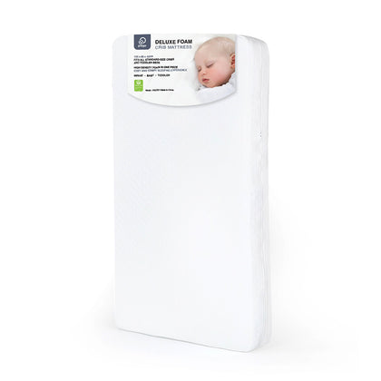Prego Deluxe Foam Crib Mattress - White