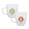 Pyrex 2-pc 250ml Double Wall Glass Mug - Miffy