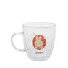 Pyrex 2-pc 250ml Double Wall Glass Mug - Miffy