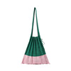 [ONLINE EXCLUSIVE] Kaka Color Block Knit Pleated Tote Bag - Assorted Colors