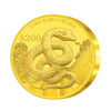 [The Singapore Mint] 2025 Singapore Lunar Snake 5 troy oz 999.9 Fine Gold Proof Coin (R010) by MAS