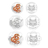 [The Singapore Mint] 2025 Singapore Lunar Snake 999 Fine Silver Proof 3-Coin Set (R012) by MAS